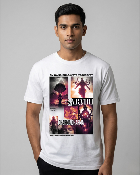 Sarathi - The Divine Charioteer | Unisex T-shirt