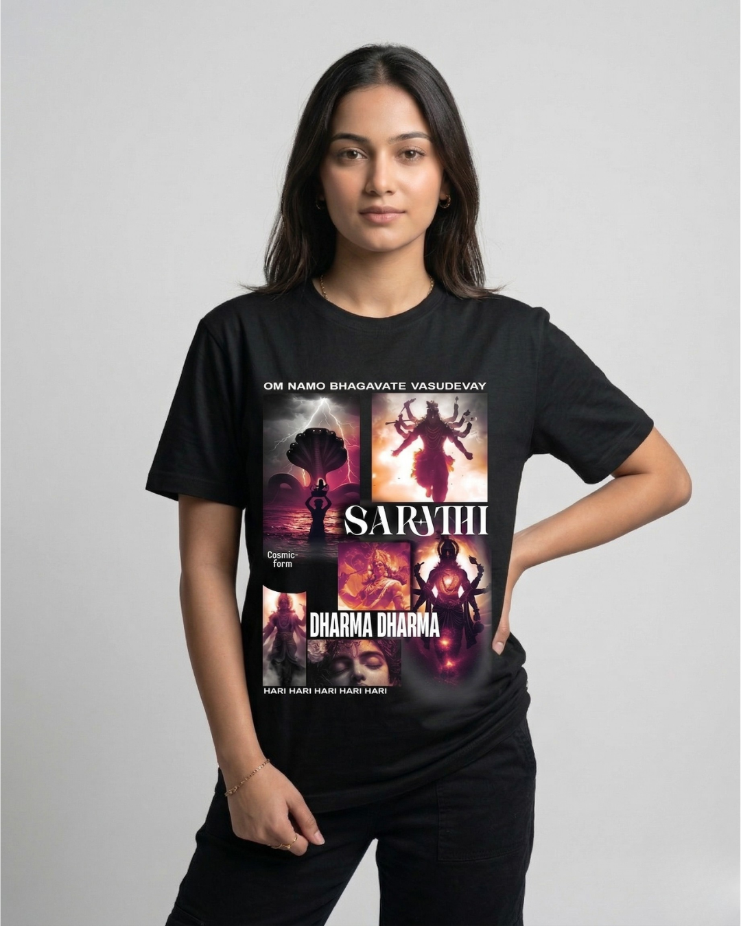 Sarathi - The Divine Charioteer | Unisex T-shirt