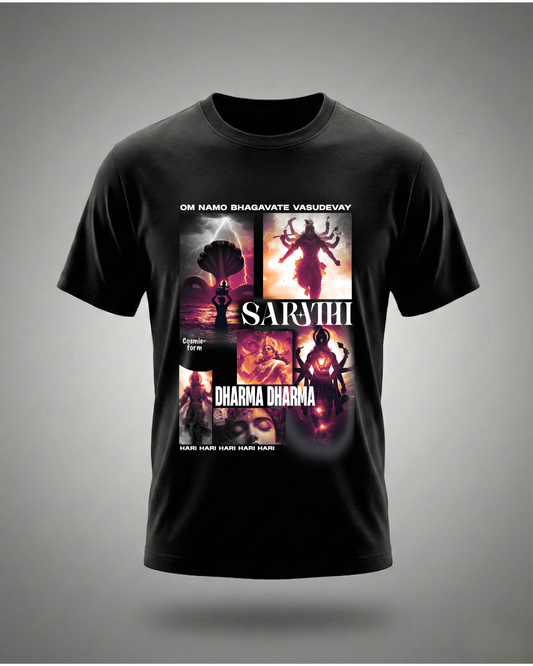 Sarathi - The Divine Charioteer | Unisex T-shirt