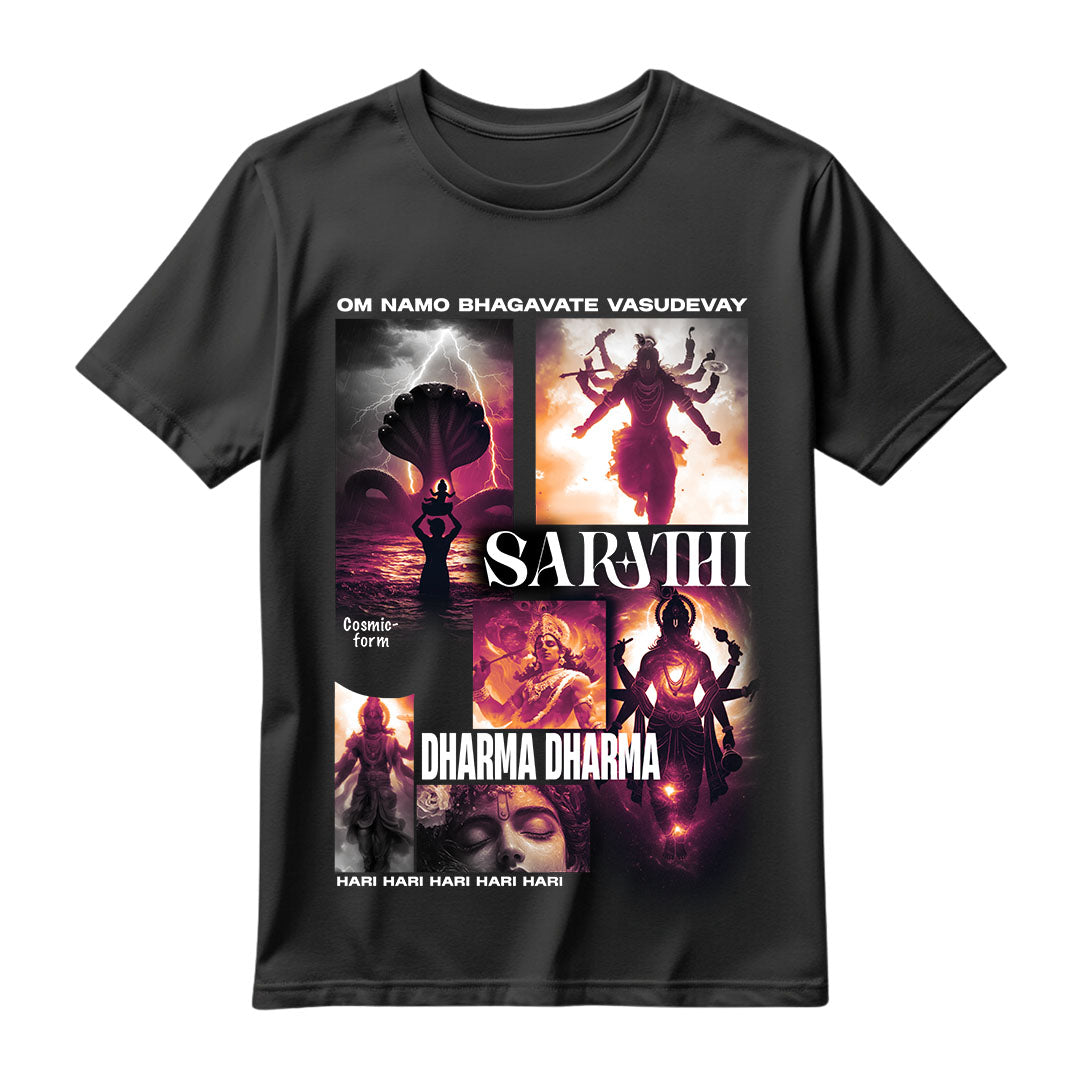 Sarathi - The Divine Charioteer | Unisex T-shirt